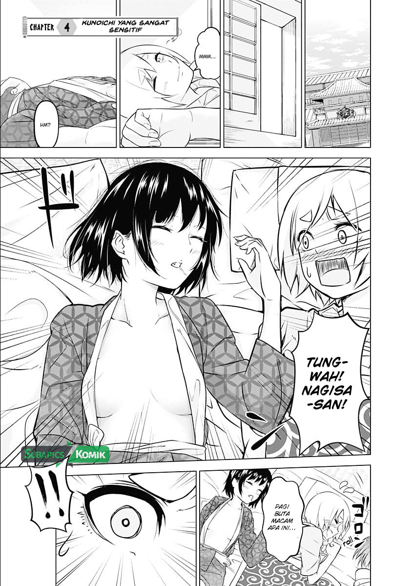 Kunoichi no Ichi Chapter 04 Bahasa Indonesia